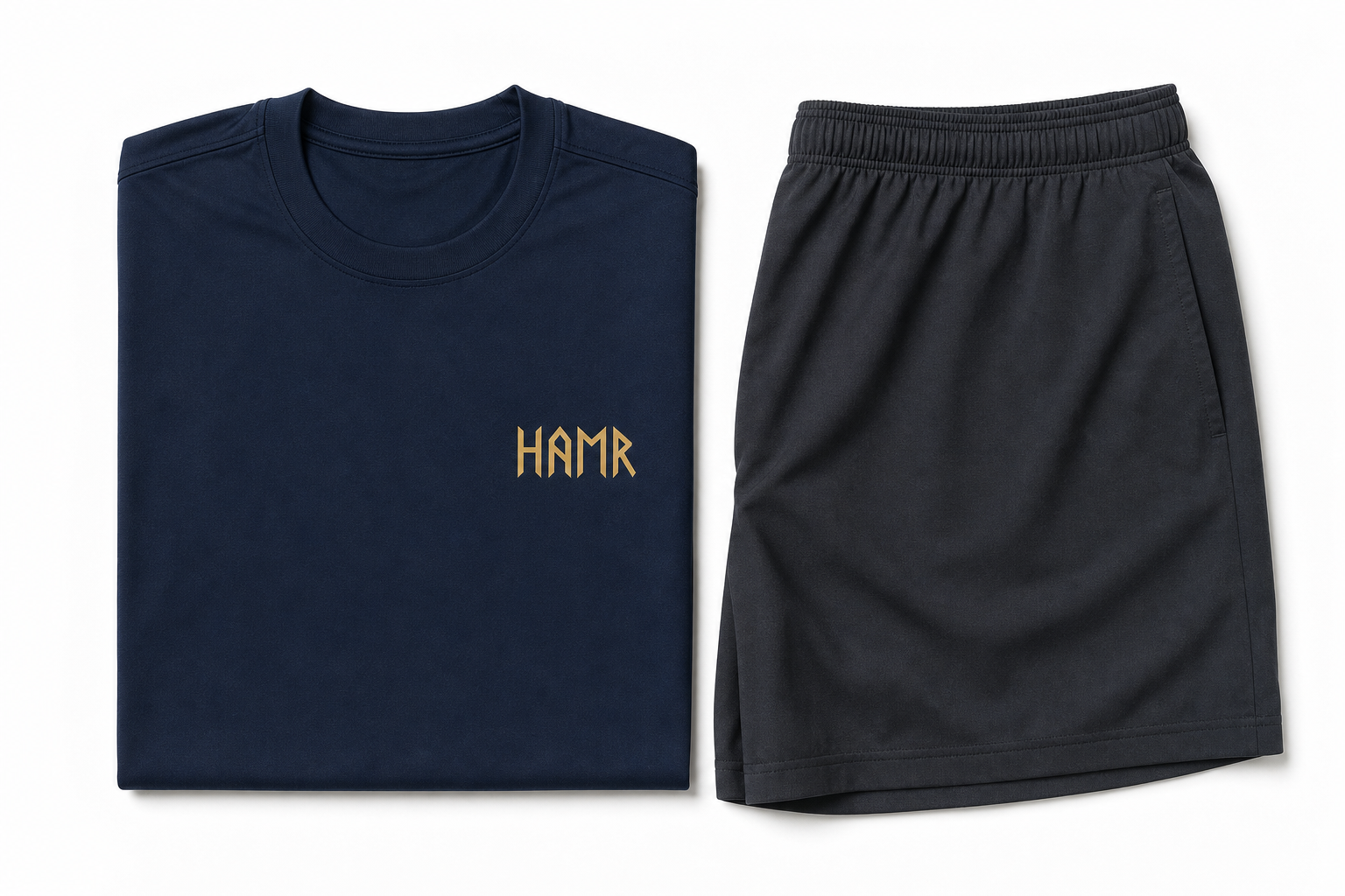 Hamr Athletics shirt and shorts