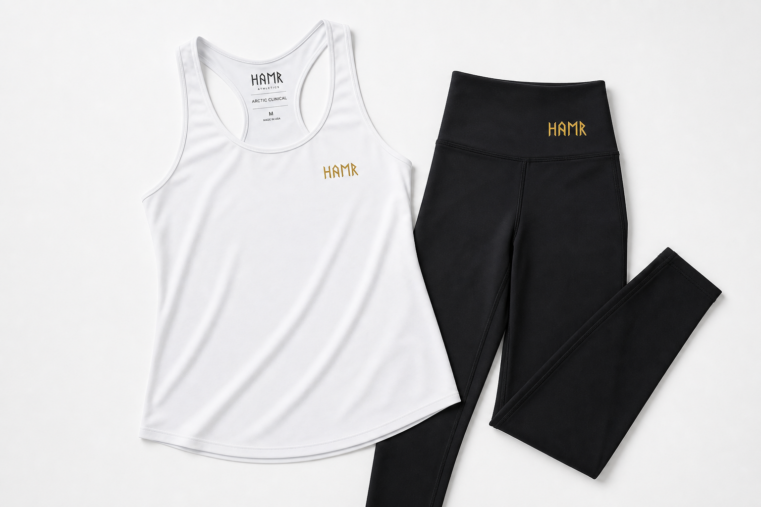 Hamr Athletics tank and leggings